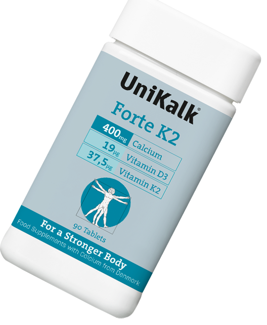 UniKalk Calcium Forte K2